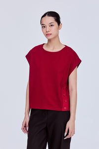 Boxy Contrast Tee