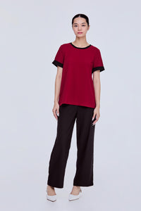 Basic Contrast Colour Tee