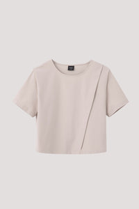 Overlap Short Sleeve Tee