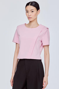 Overlap Short Sleeve Tee