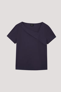 Asymmetrical Neck Blouse