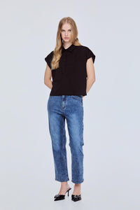 Collared Magyar Tee