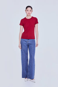 Soft Crew Neck Top