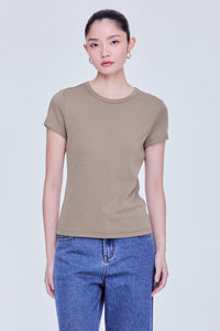 Soft Crew Neck Top