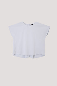 Pleated Back Flare Top