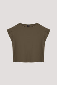 Frill Sleeved Magyar Tee