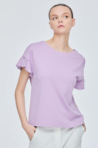 Frill Sleeved Top