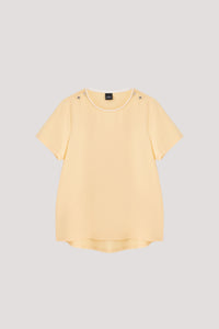 Button Shoulder Tee
