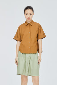 Short Sleeve Shirt Collar