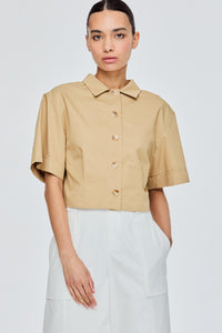 Boxy Collared Shirt