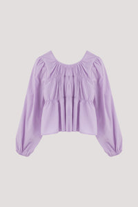 Front Tie Bow Blouse