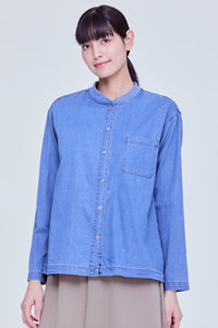 Buttondown Relaxed Denim Shirt