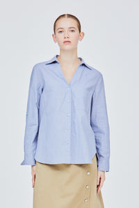 Collared V-Neck Shirt