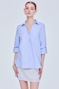 Collared V-Neck Shirt