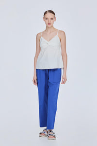Peplum Twist Top