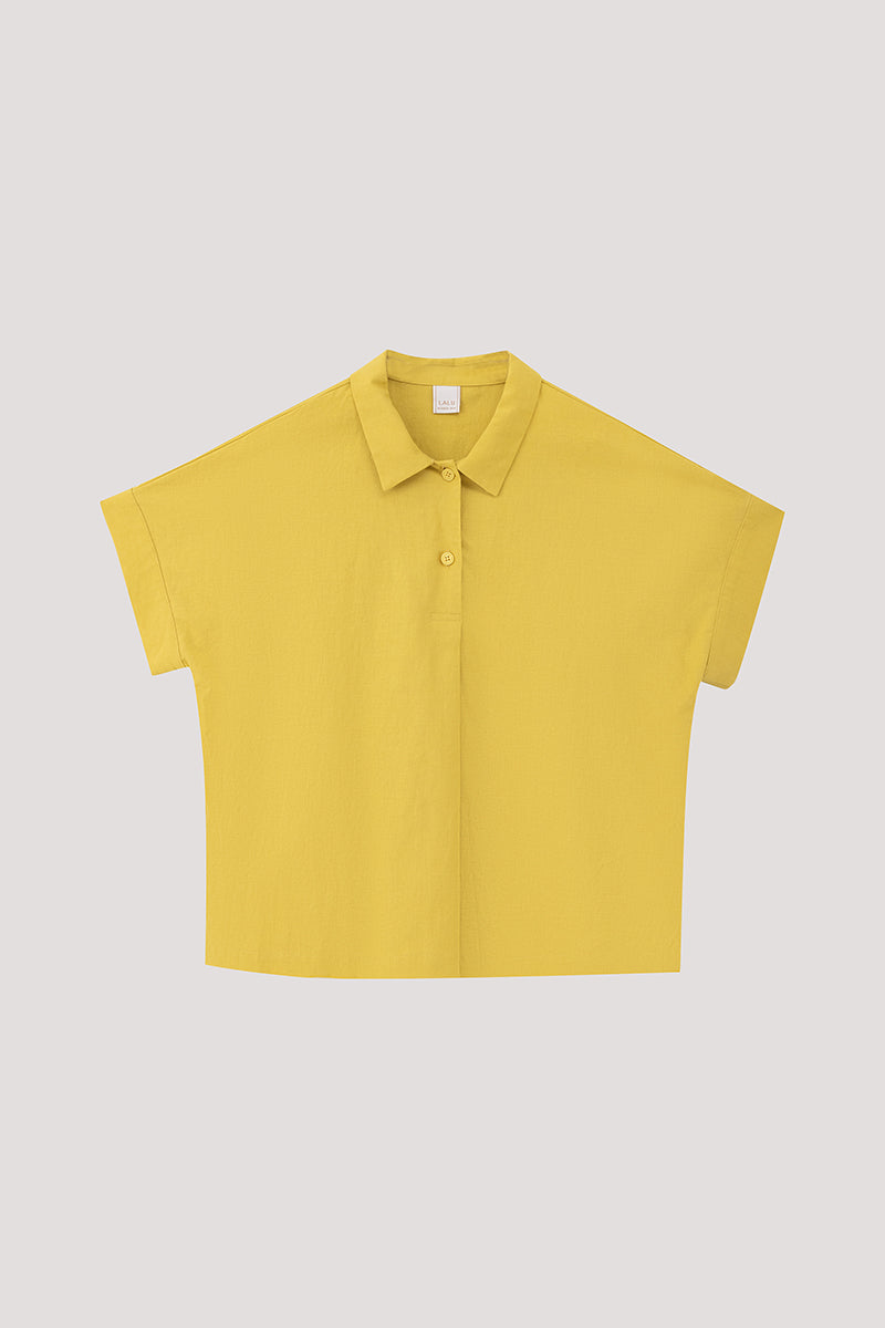 Pleated Magyar Blouse