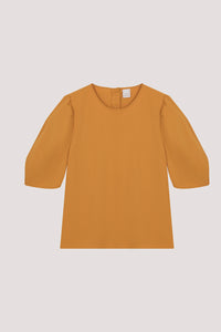 Basic Puff Sleeve Blouse