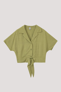 Notched Lapel Magyar Blouse
