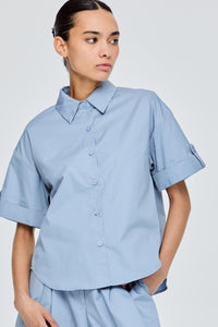 Short Sleeve Shirt Collar