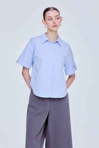 Short Sleeve Shirt Collar