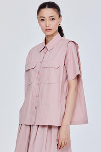 Boxy Buttoned Down Blouse
