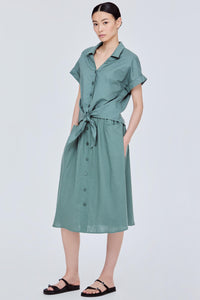 Linen Knot Blouse