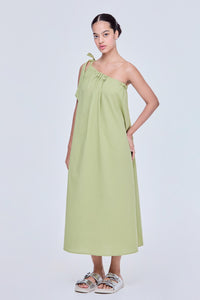 Self Tie Asymmetrical Togo Dress