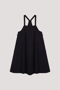 Pinafore Midi Dress