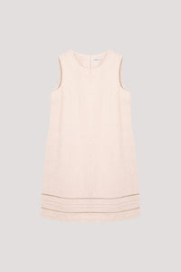 Mini Embroidered Trim Dress