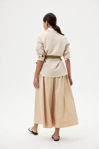 Linen Pocket Blouse