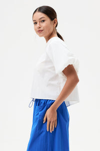 Bubble Sleeve Top