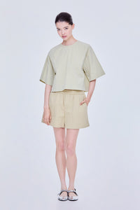 Boxy Raglan Top