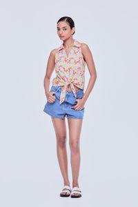 Printed Summer Top