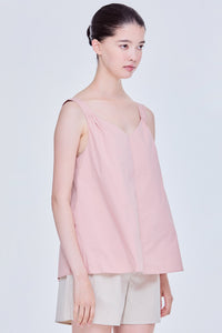Ruffled Straps Tank Top