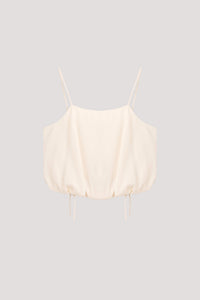 Drawstring Bubble Top