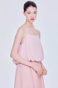 Drawstring Bubble Top