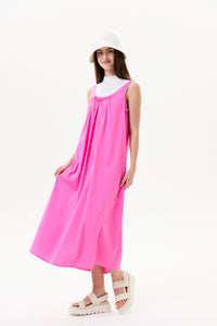 Gathered Tank Dress