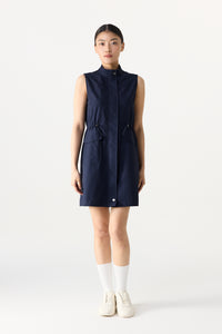 High Neck Cargo Dress