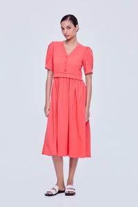 Contrast Everyday Dress