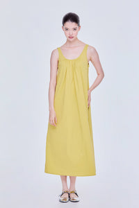 Gathered Tank Dress