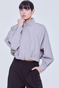 High Neck Raglan Jacket