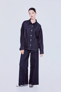 Panelled Pocket Denim Shirt Jacket