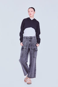 Hooded Arm Warmer Sweater