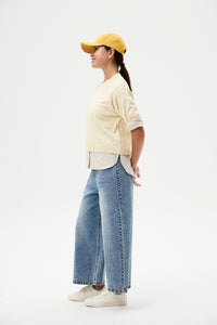 Relaxed Stripes Knit Top