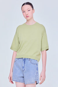 Basic Body Fit Knit Top