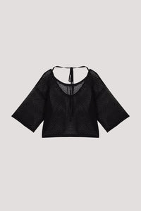 Net Knit Outer Top