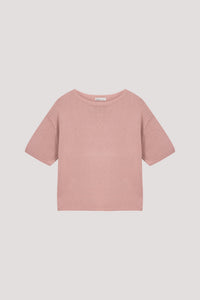 Textured Relaxed Knit Blouse