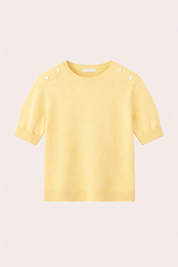 Folded Cuff Knit Top