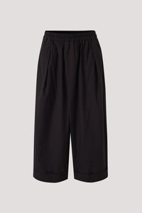 Pleated Wide-Leg Trousers