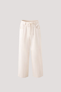 Drawstring Straight Pants
